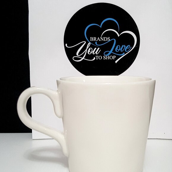 NEW RARE Pottery Barn Conversation Heart Mug XOXO 14 OZ Stoneware Valentine's - Picture 4 of 6